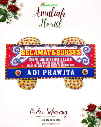 Karangan Bunga Ucapan Selamat tajursindang